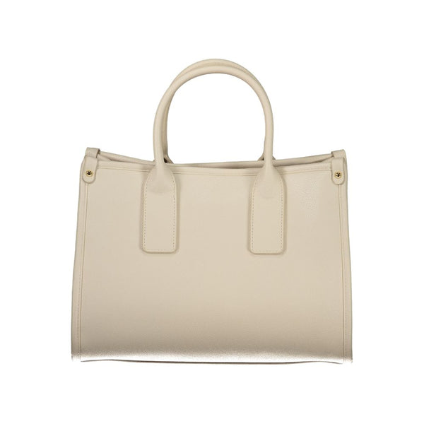 Mario Valentino - Beige Polyurethane Women’s Bag
