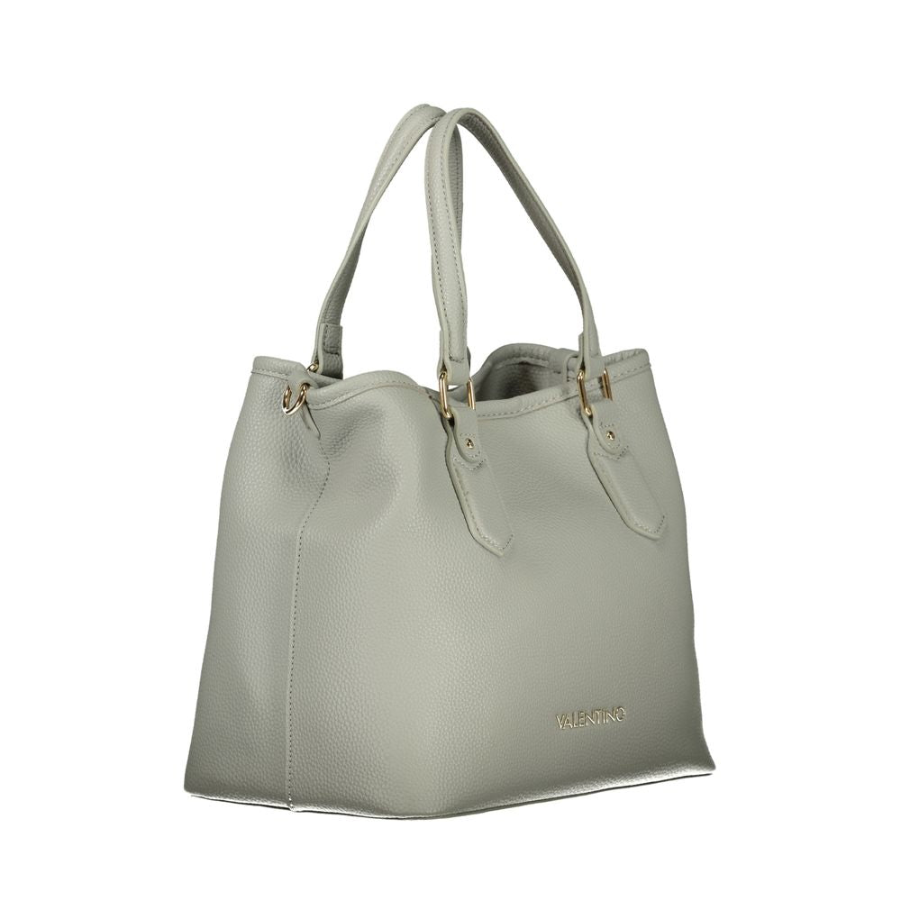 Mario Valentino Grigio Polyurethane Women Handbag