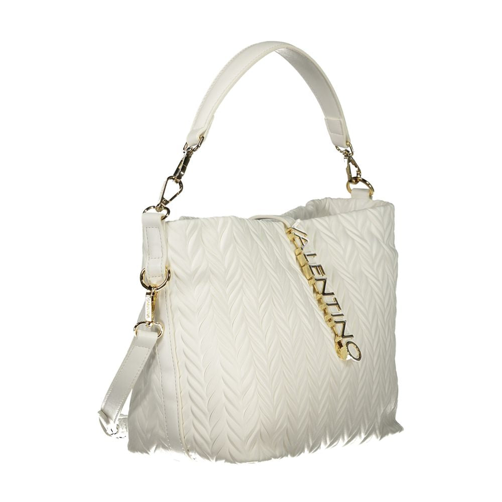 Mario Valentino Bianco Polyurethane Women Shoulder Bag