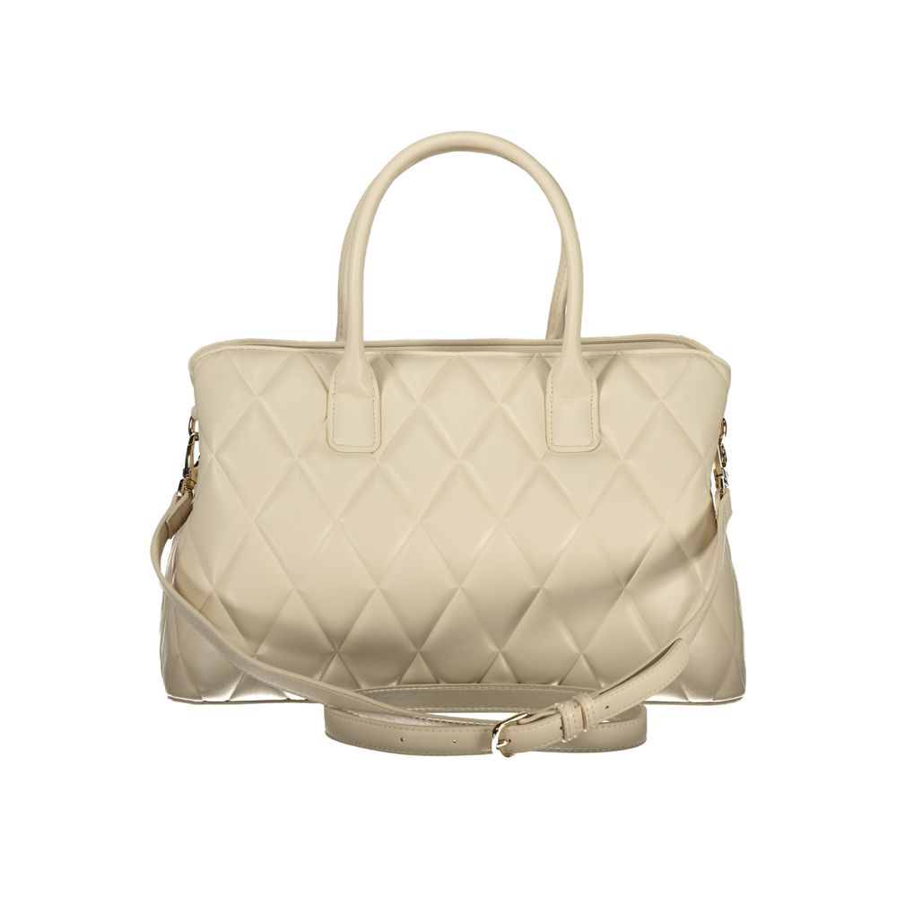 Mario Valentino - Beige Polyurethane Women’s Bag