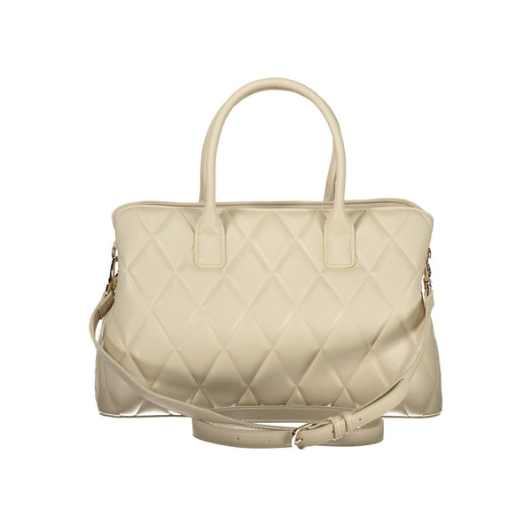 Mario Valentino - Beige Polyurethane Women’s Bag
