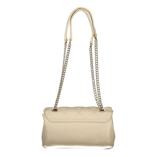 Mario Valentino Beige Polyurethane Women Handbag