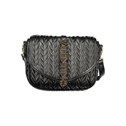 Mario Valentino Nero Poliuretano Woman Shoulder Bag