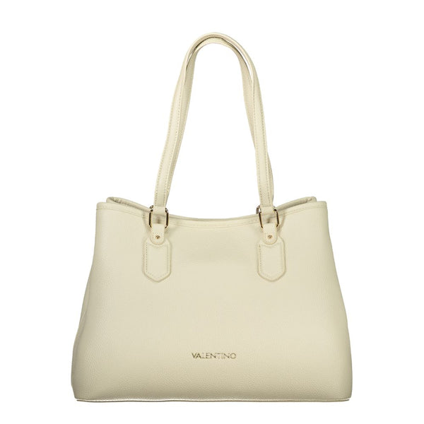 Mario Valentino - Beige Polyurethane Women’s Bag