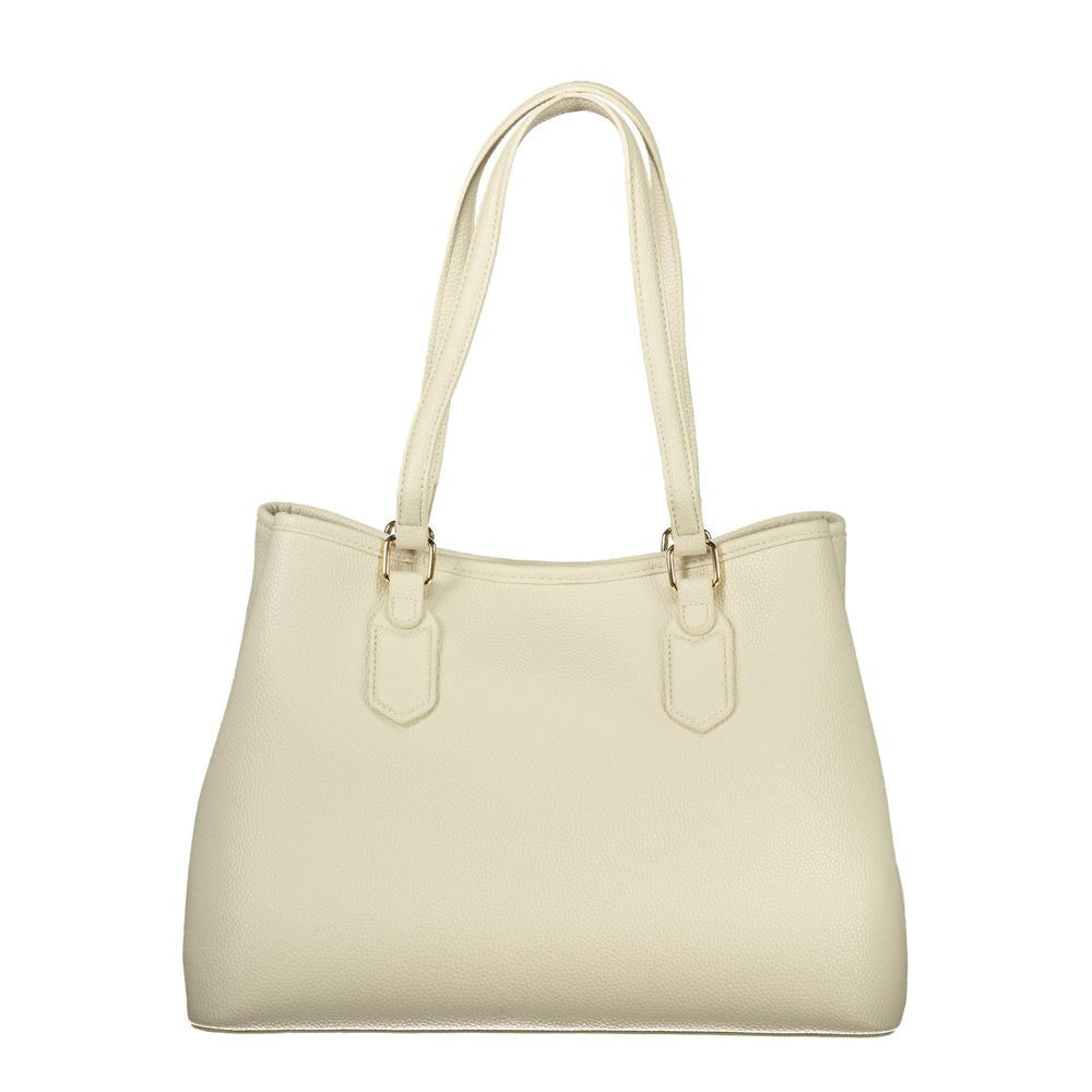 Mario Valentino - Beige Polyurethane Women’s Bag
