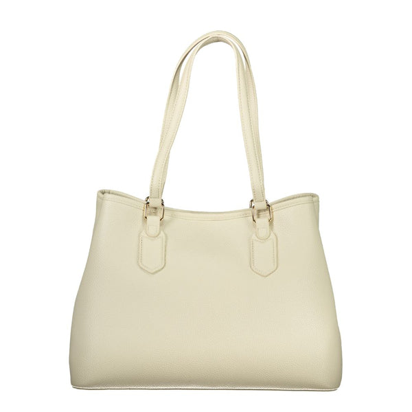 Mario Valentino - Beige Polyurethane Women’s Bag