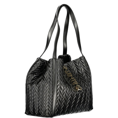 Mario Valentino Nero Poliuretano Women Shoulder Bag