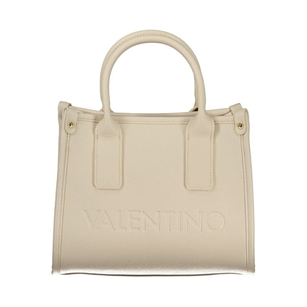 Mario Valentino - Beige Polyurethane Women’s Bag