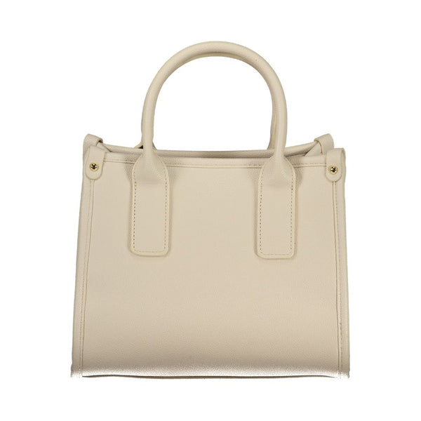 Mario Valentino - Beige Polyurethane Women’s Bag