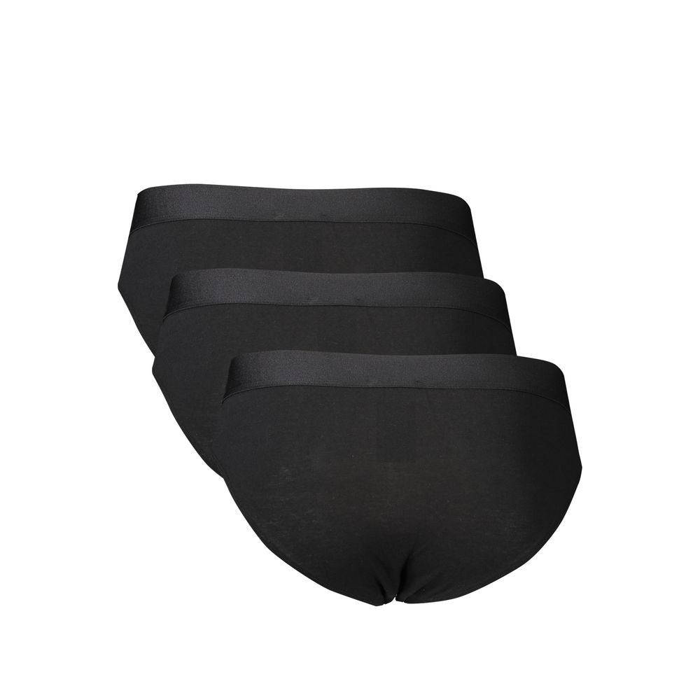 Bikkembergs Black Polyester Men&