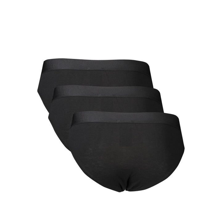 Bikkembergs Black Polyester Men&