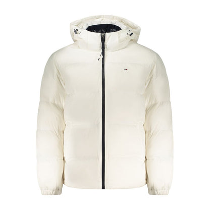 Tommy Hilfiger White Polyester Men's Jacket