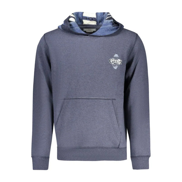 Guess Jeans Blue Cotton Men’s Hoodie