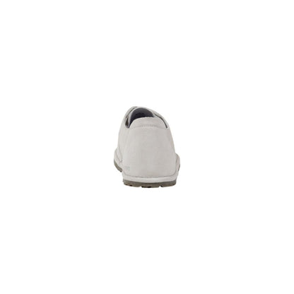 Birkenstock White Leather Slip-On Loafers