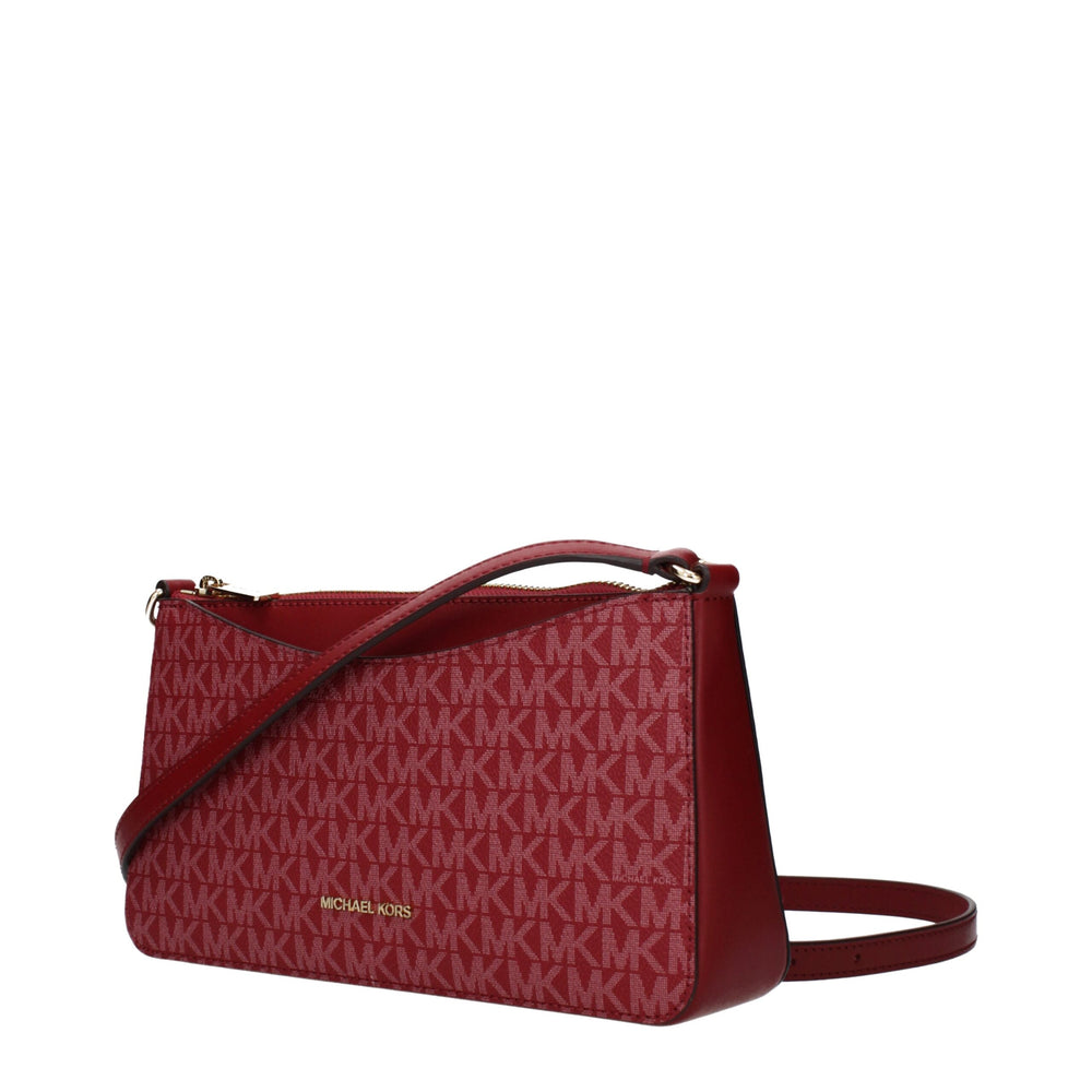 Michael Kors - Red Fabric Crossbody Bag