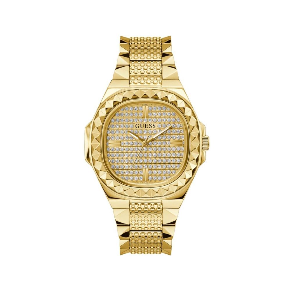 Guess Gold Stainless Steel Dress Watch