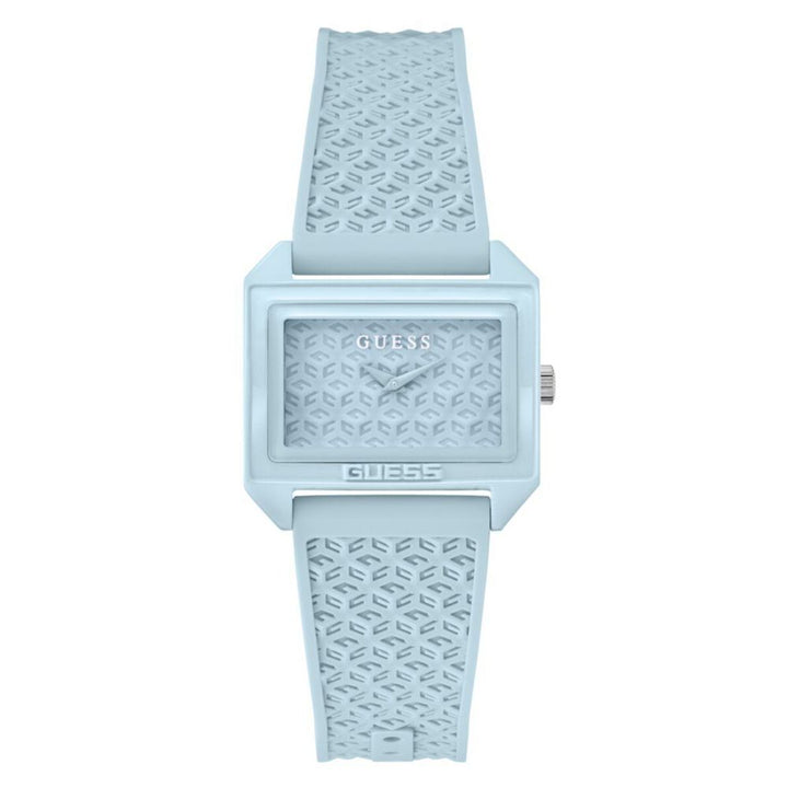 Guess Blue Synthetic Dress Watch