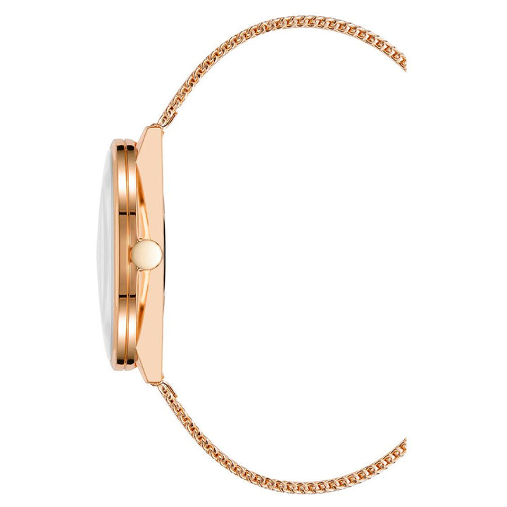 Nine West Multicolor Stainless Steel Dress Watch