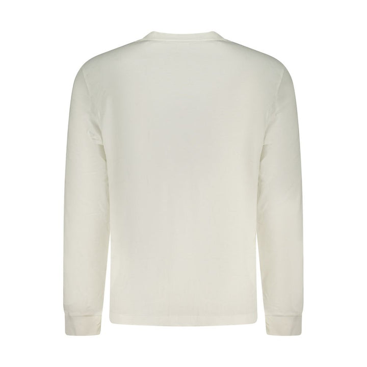 Calvin Klein White Cotton Men T-Shirt