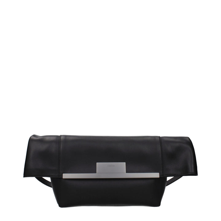 Max Mara - Black Leather Shoulder Bag