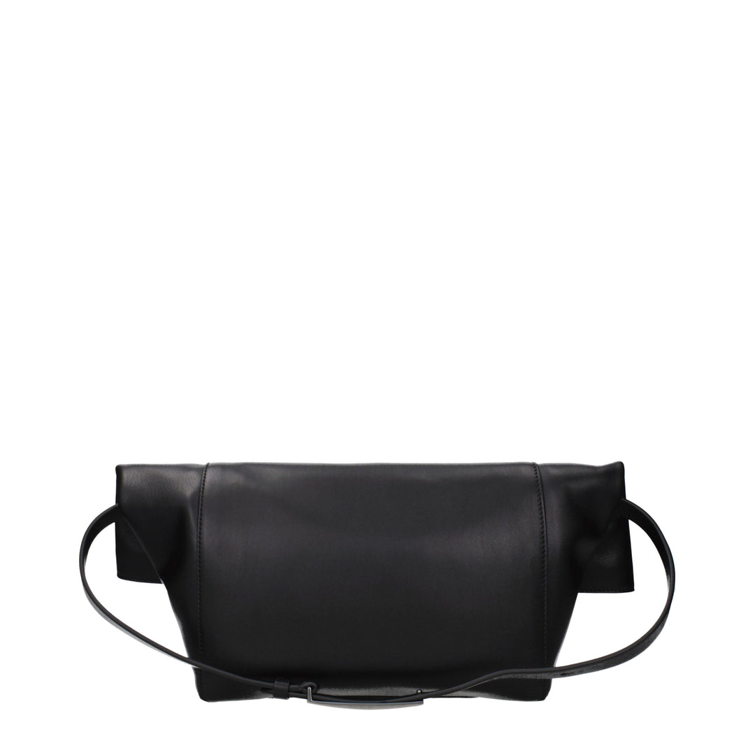 Max Mara - Black Leather Shoulder Bag