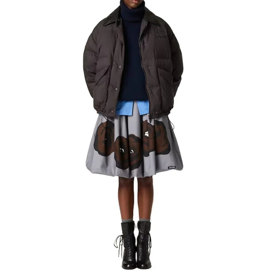 Miu Blue Cashmere Turtleneck