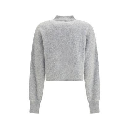 Max Mara Gray Cashmere Cardigan