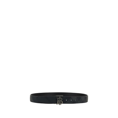 Burberry Black Polyurethane Regular Belt