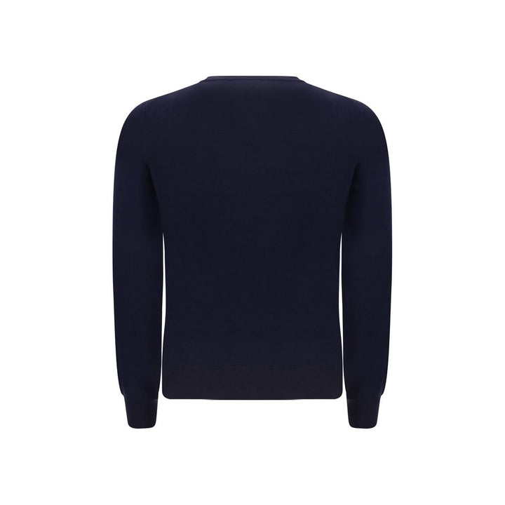 Brunello Cucinelli Blue Wool Oves Aries Sweatshirt