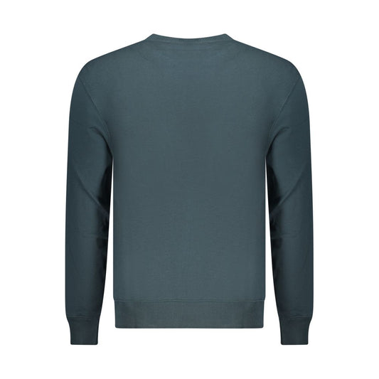 Calvin Klein Blue Cotton Men Sweatshirt