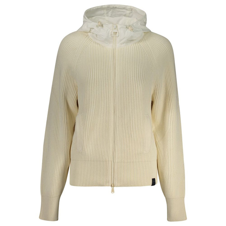 North Sails White Polyester Women Cardigan