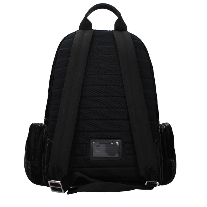 Dolce &amp; Gabbana Black Nylon Backpack