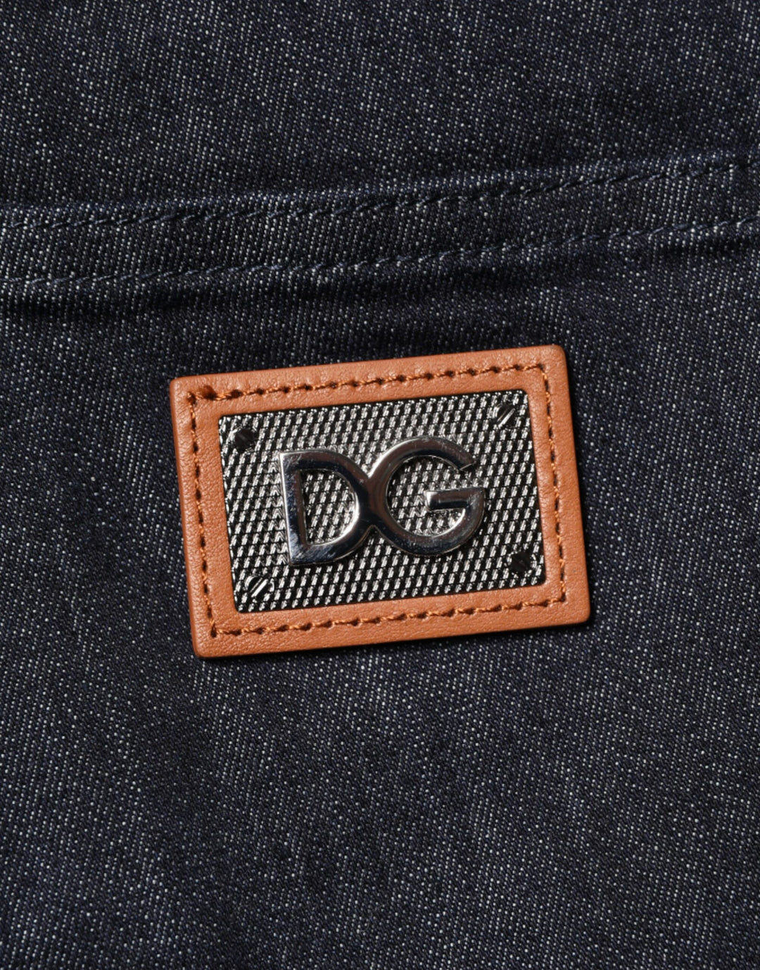 Dolce &amp; Gabbana Black Cotton Stretch Skinny Denim Men Jeans