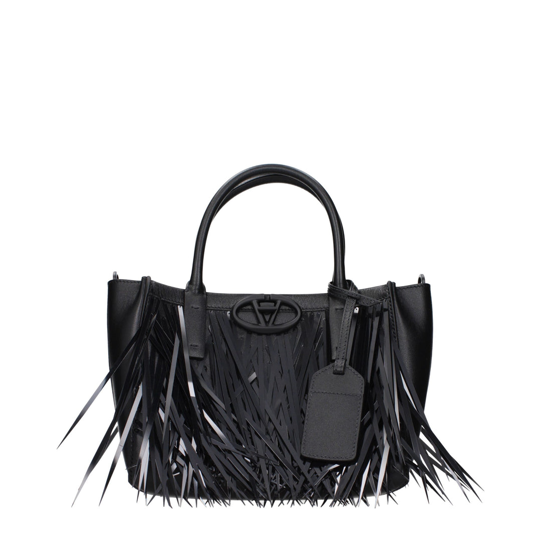 Valentino Garavani - Black Leather Handbag