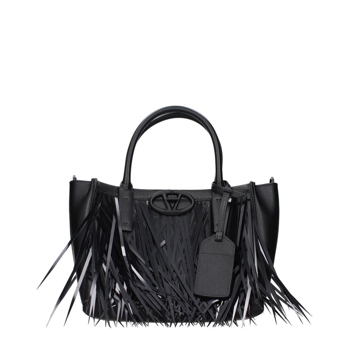 Valentino Garavani - Black Leather Handbag