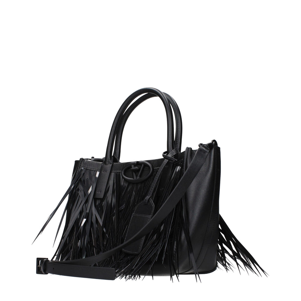 Valentino Garavani - Black Leather Handbag