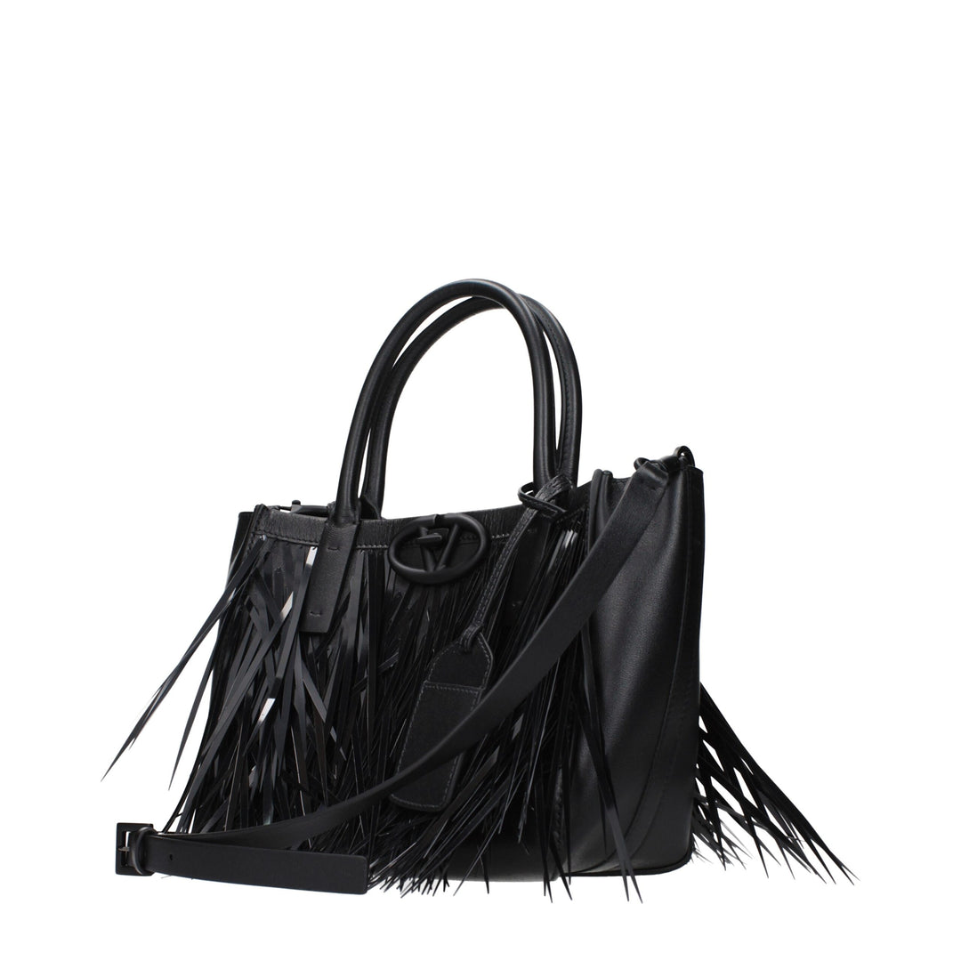 Valentino Garavani - Black Leather Handbag