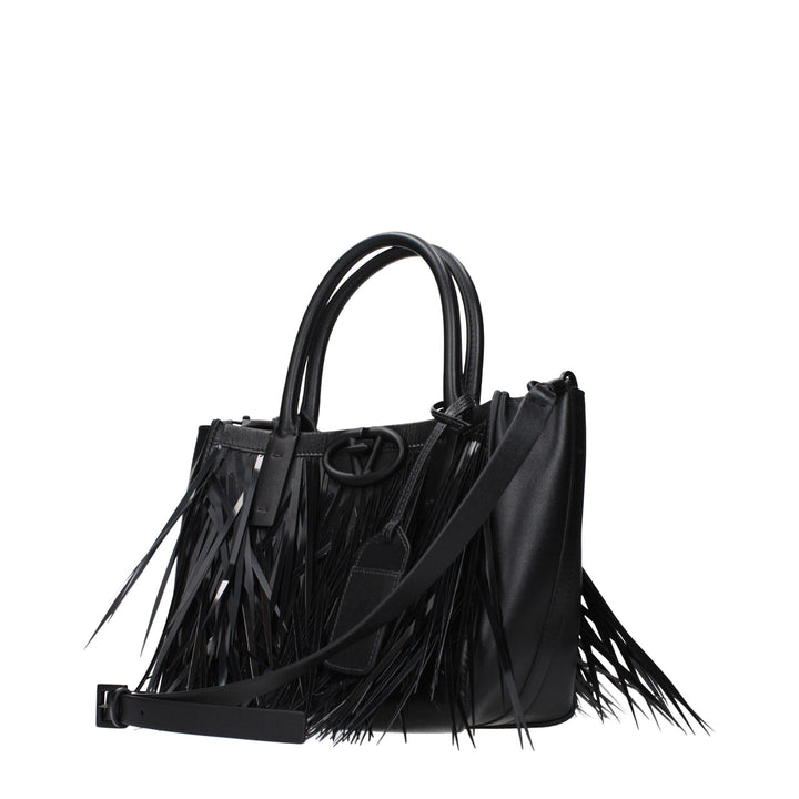 Valentino Garavani - Black Leather Handbag