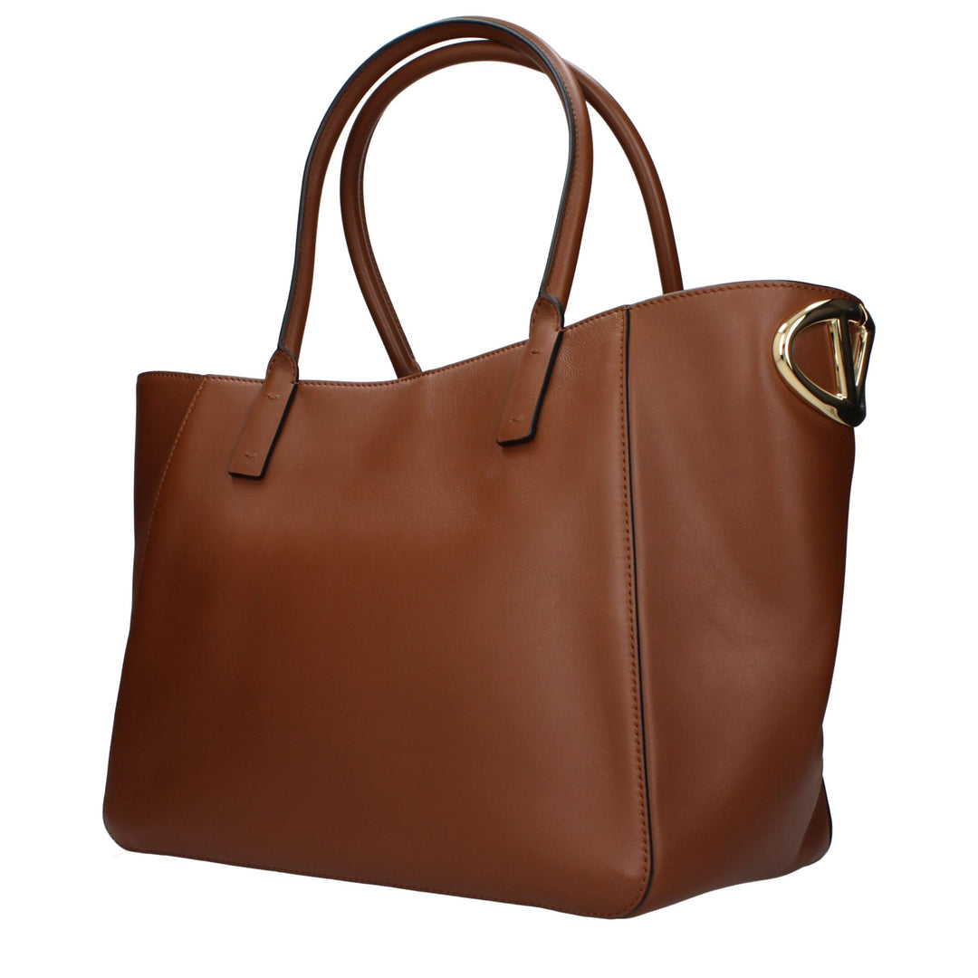 Valentino Garavani - Brown Leather Handbag