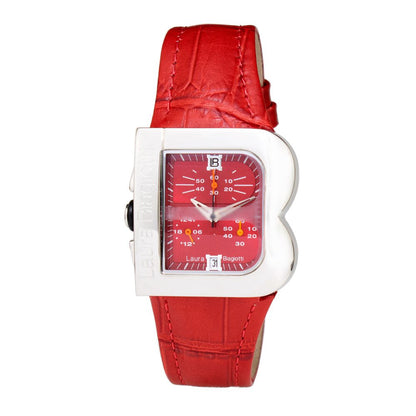 Laura Biagiotti Multicolor Leather Dress Watch