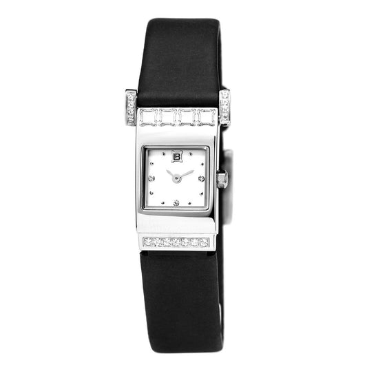 Laura Biagiotti Black Rubber Dress Watch