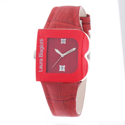 Laura Biagiotti Multicolor Leather Dress Watch