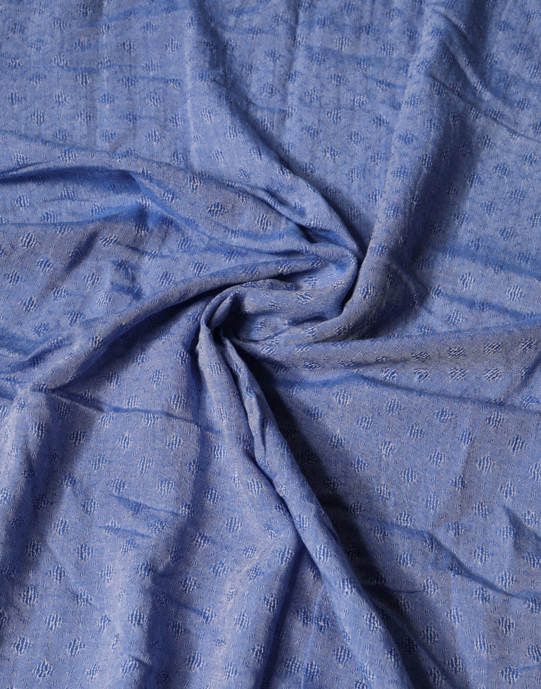 Dolce &amp; Gabbana Blue Lace Stole Cotton Neck Wrap Shawl Scarf