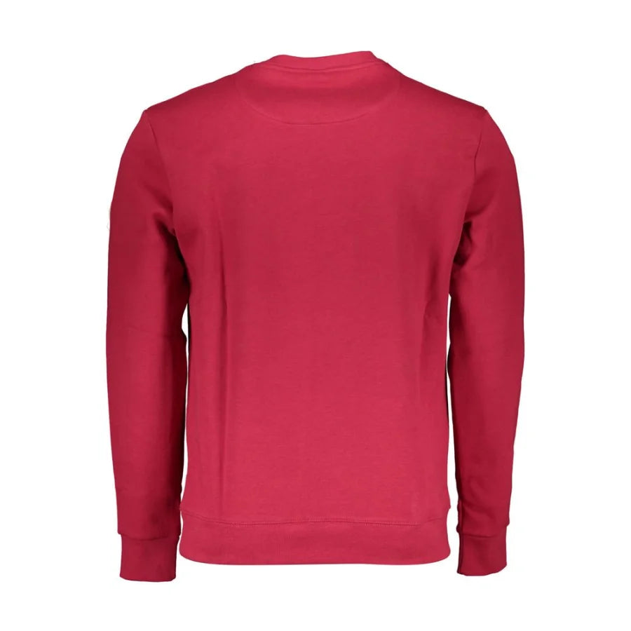 North Sails Red Cotton Men’s Sweatshirt