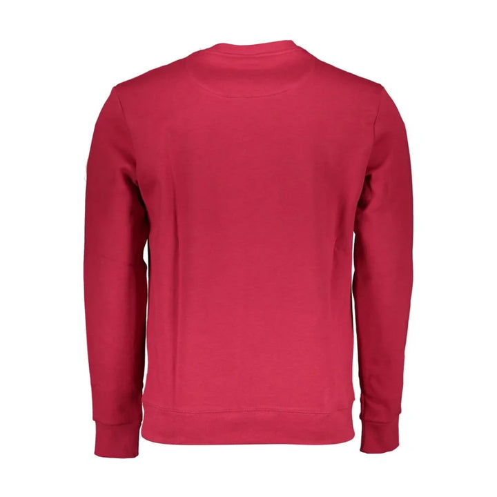 North Sails Red Cotton Men’s Sweatshirt