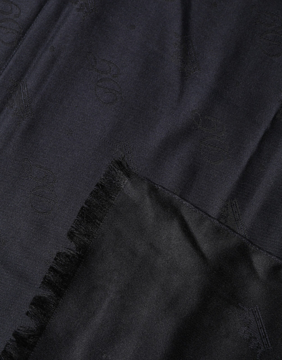 Dolce &amp; Gabbana Black Lace Stole Silk NeckWrap Shawl Scarf