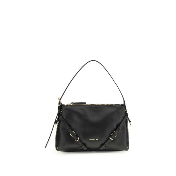 Givenchy - Black Calf Leather Bos Taurus Shoulder Bag