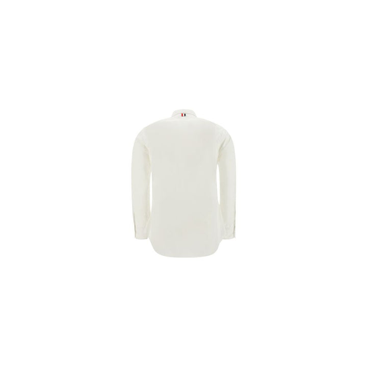 Thom Browne White Cotton Shirt