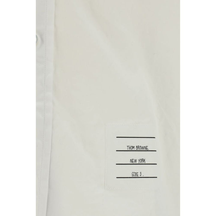Thom Browne White Cotton Shirt