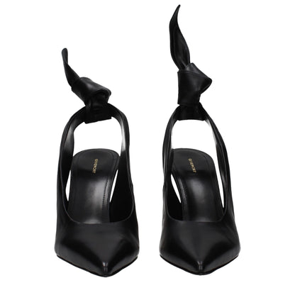 Givenchy Black Leather Pumps